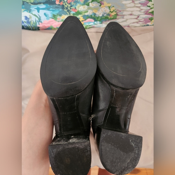 Zara leather boots - Picture 4 of 8